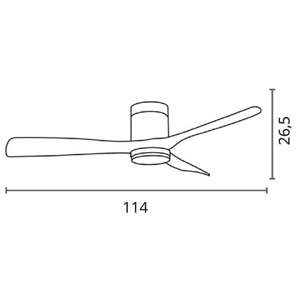 Ventilador de Techo DC CÉFIRO OFF BELAIR