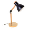 Flexo Escritorio Teacher BELAIR Madera y Negro W-1002