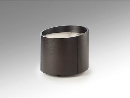 Mesita de Noche Iza Redonda Negro - Schuller - 411882 - Vista 4