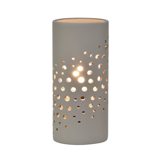 Lámpara sobremesa cerámica LAVA topo ALEMAR - Vista principal