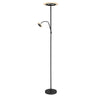 Pie de salón LED Bistrot negro regulable ALEMAR - Vista principal