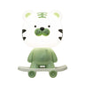 Lámpara sobremesa infantil tigre verde LED ALEMAR - Vista principal con diseño MASKOTAS