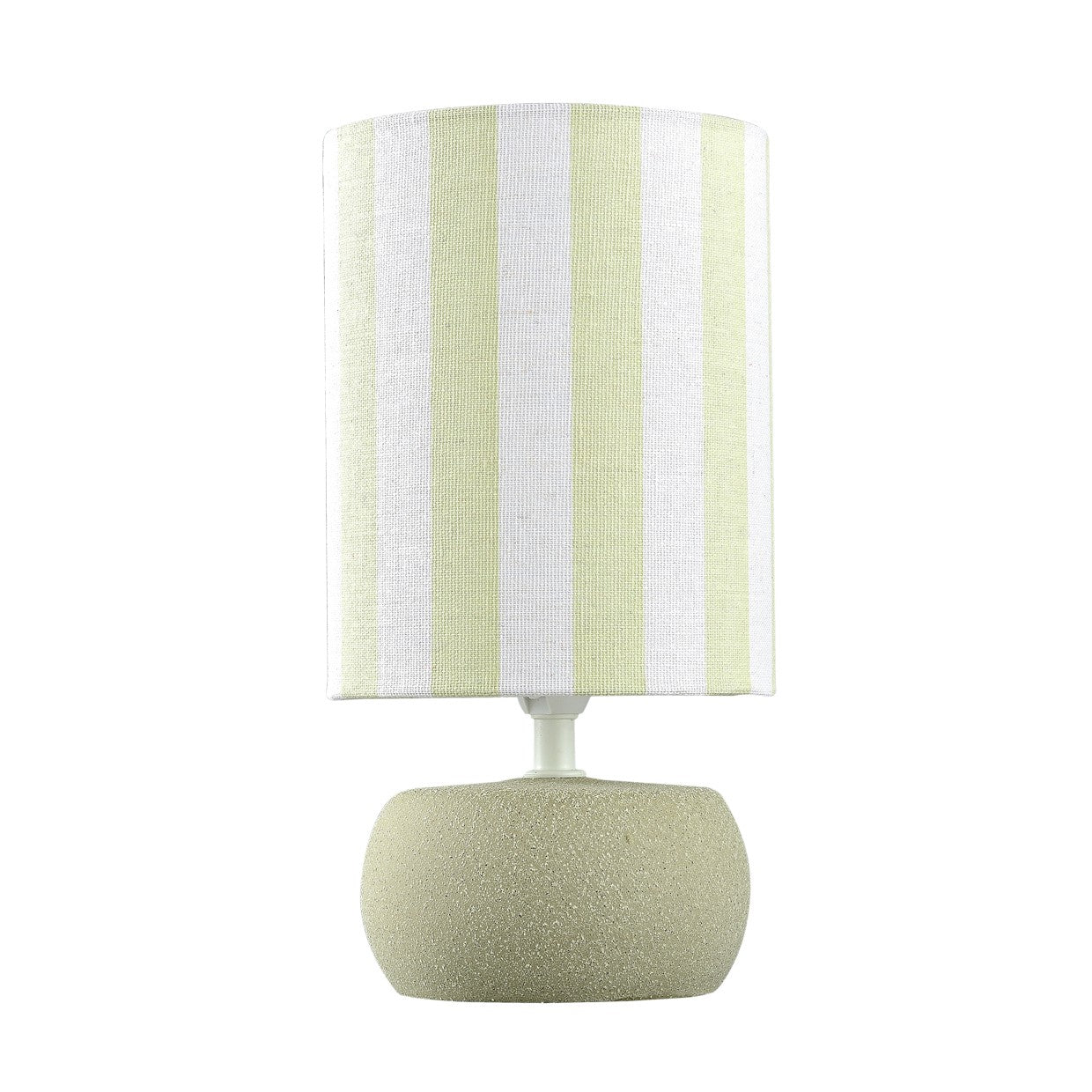 Lámpara de sobremesa Berly verde ALEMAR con pantalla de tela - Vista principal