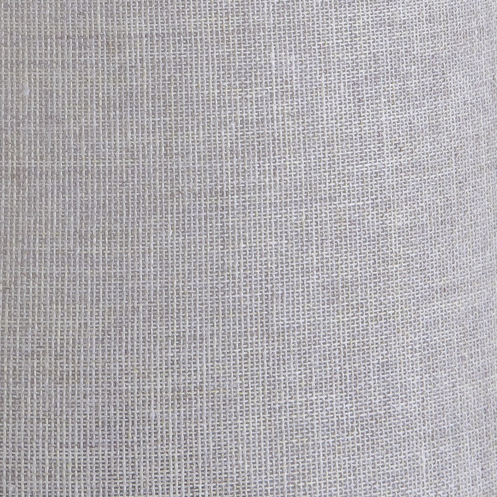 Detalle de la estructura en metal negro del colgante Tala lino visón ALEMAR - Vista lateral