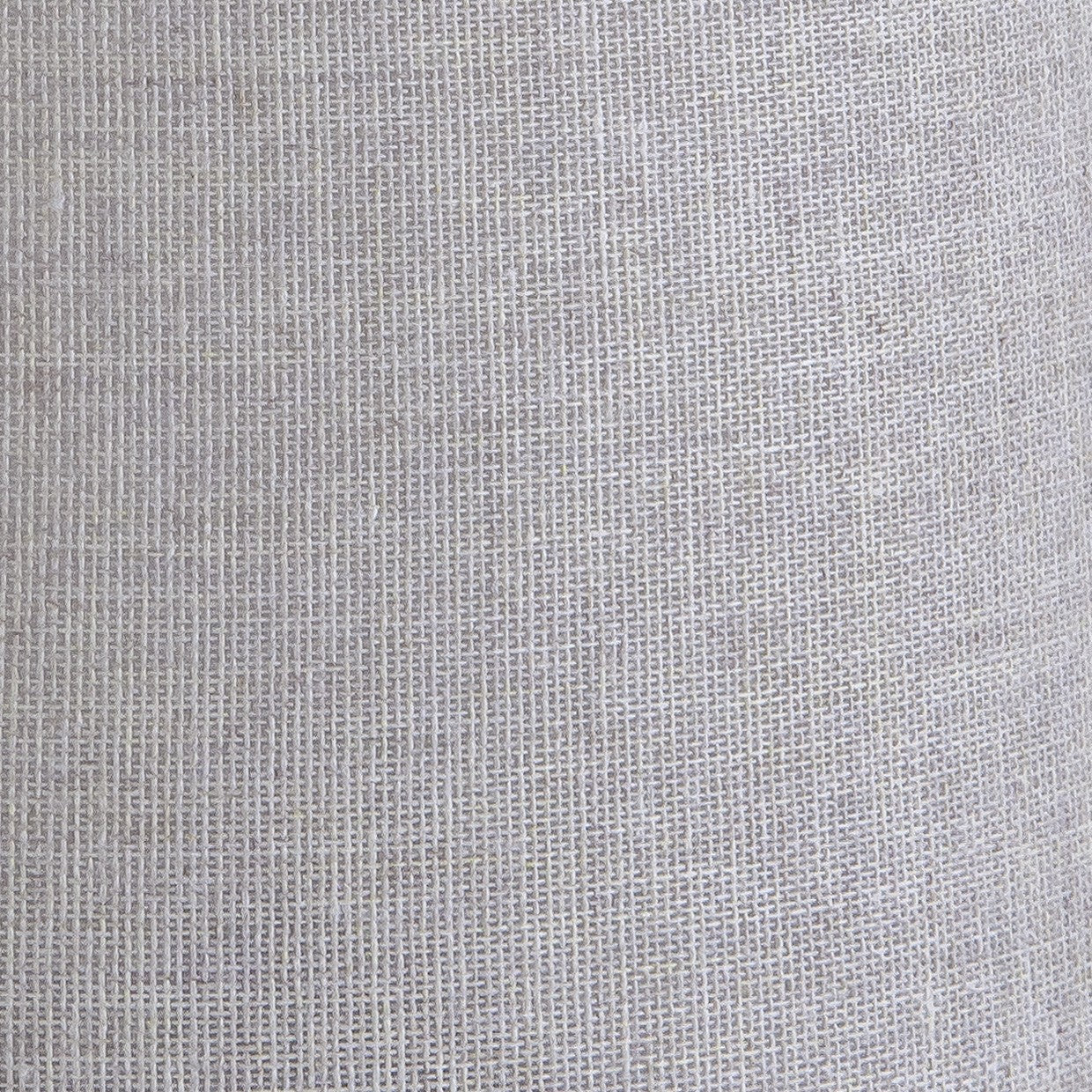 Detalle de la estructura en metal negro del colgante Tala lino visón ALEMAR - Vista lateral