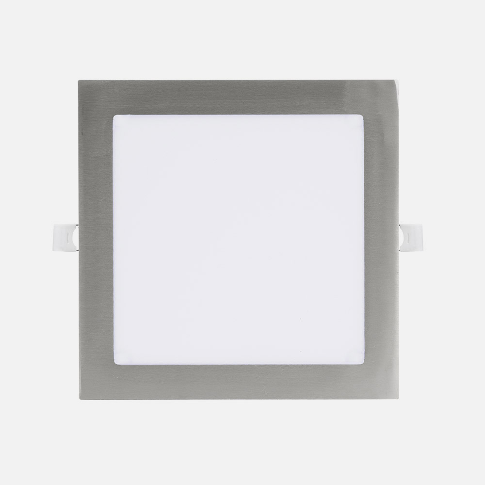 Downlight Empotrable LED Cuadrado Abaco 12W Níquel Fabrilamp - imagen 3 | Fabrilamp / Abrila · Ref. 199001203