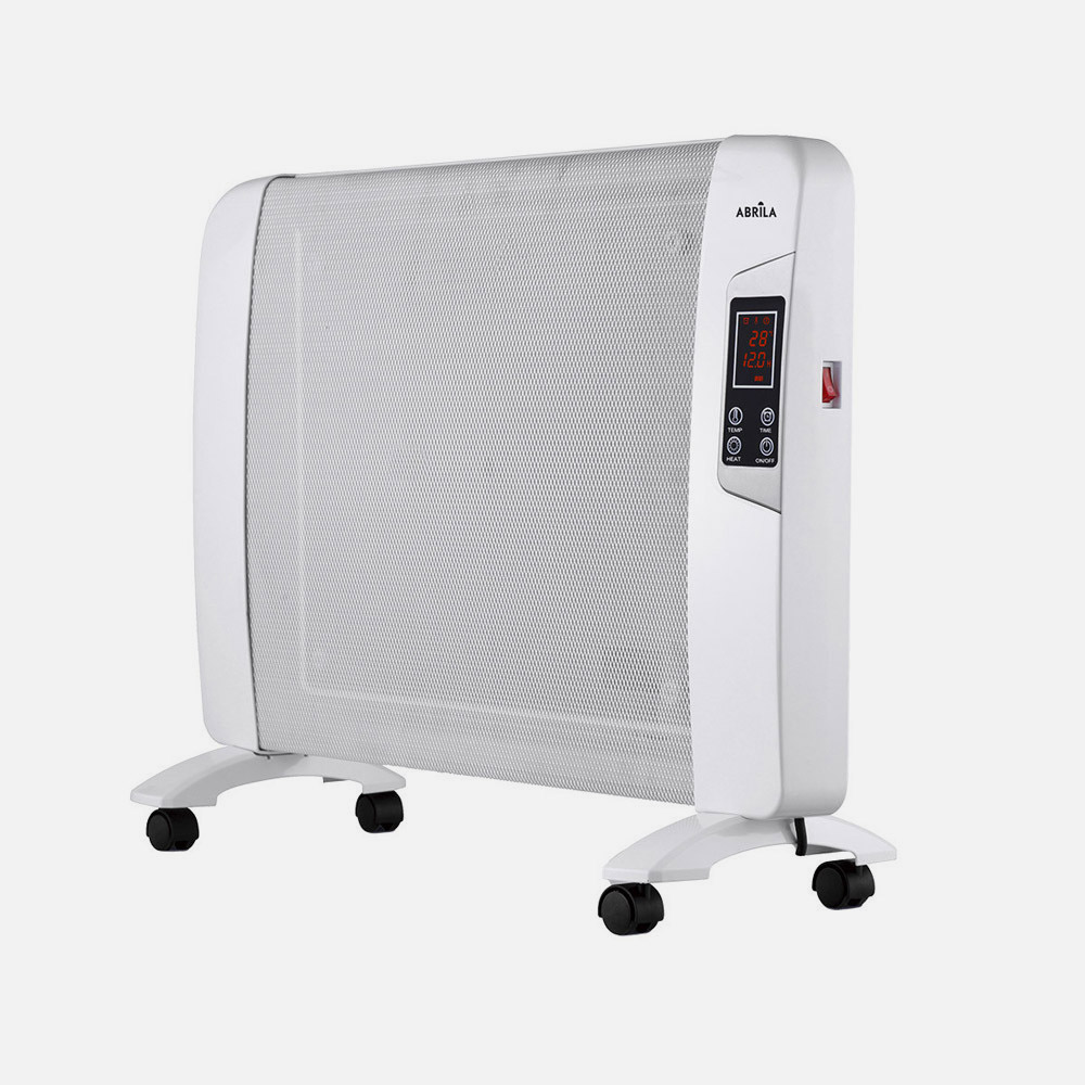 Radiador de Mica Abrigo 2000 W Blanco con Mando y Temporizador Fabrilamp - imagen 2 | Fabrilamp / Abrila · Ref. 202042001
