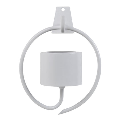 Aplique solar Bolano en modo luz cálida 3000K - Vista lateral