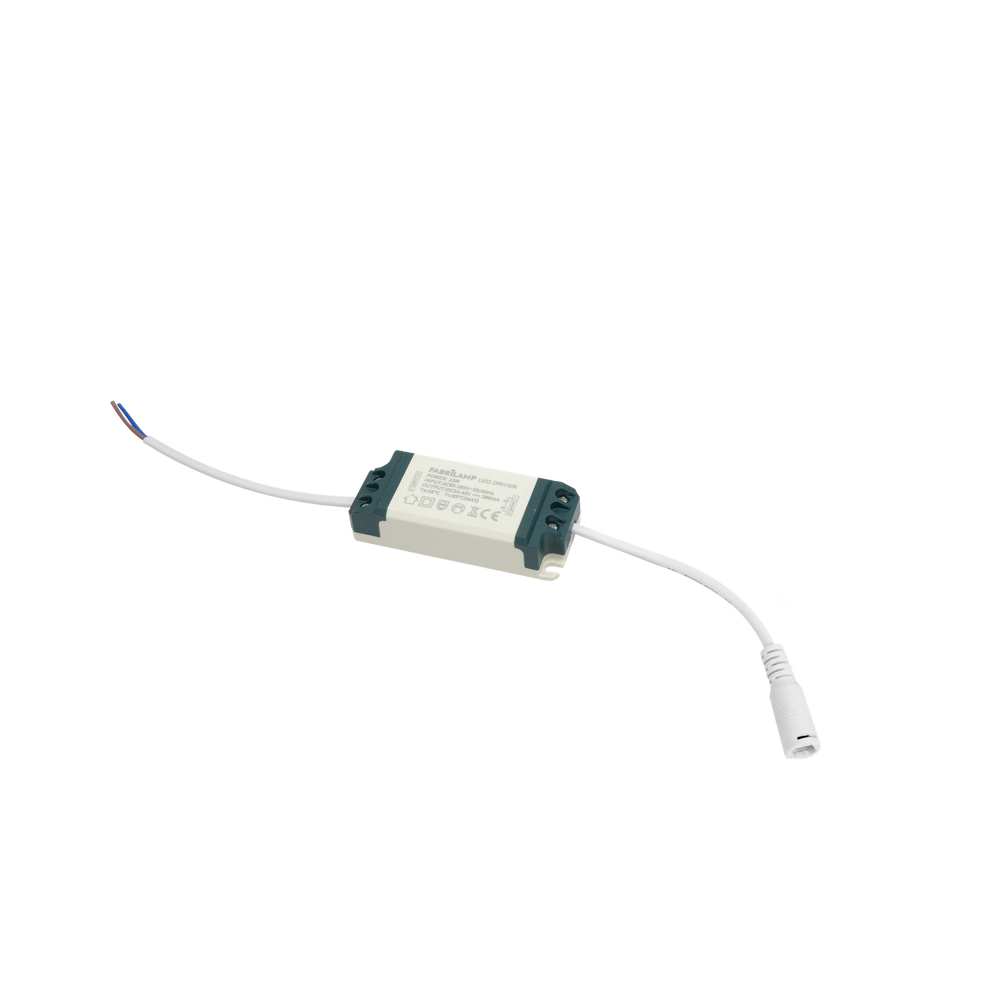 Driver LED para Downlight 12W Blanco Fabrilamp