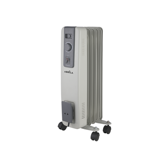 Radiador de Aceite Eléctrico Acebuche 1000W Gris Fabrilamp - vista principal | Fabrilamp / Abrila · Ref. 256031028