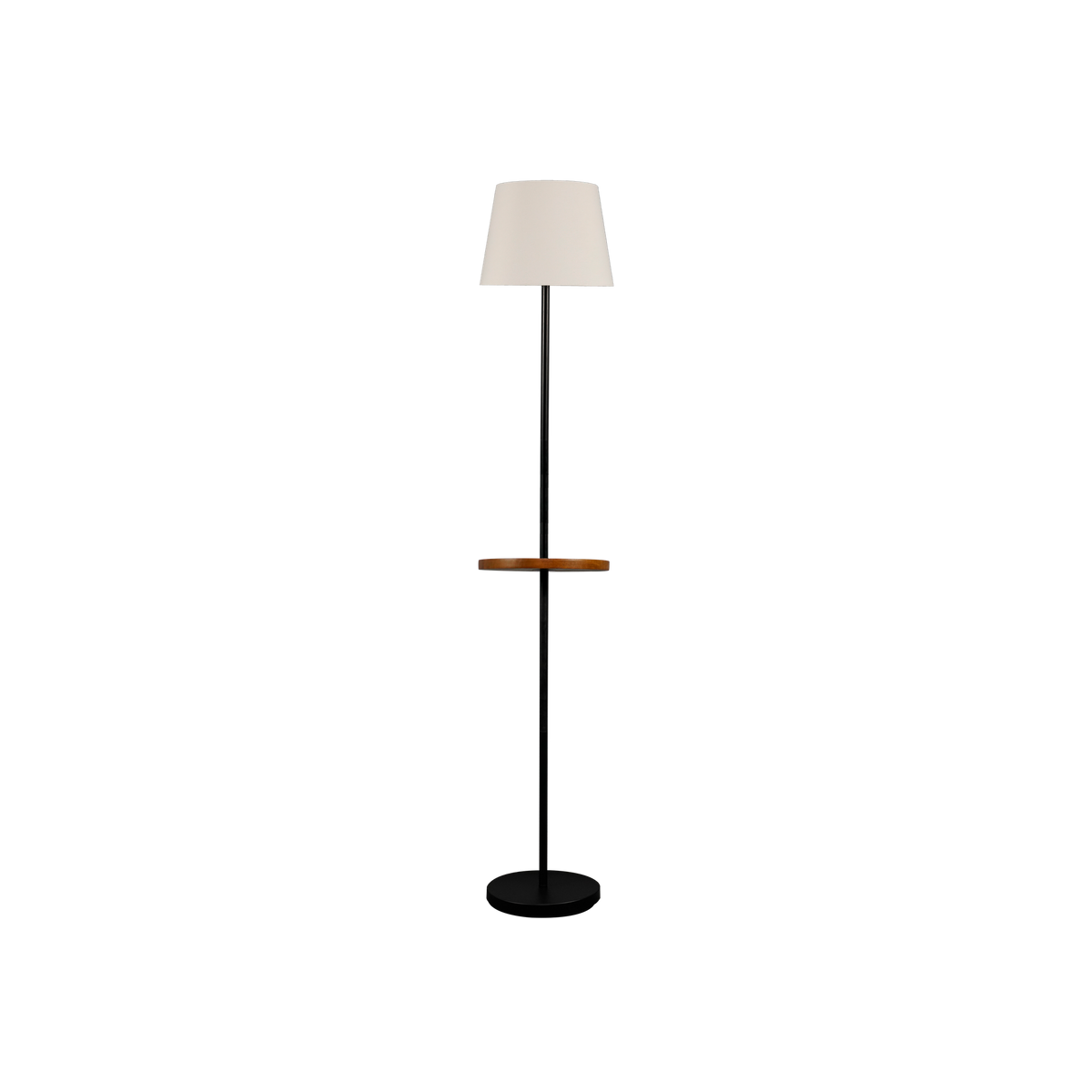 Pie Salón moderno Acero Negro – vista principal · Ref. 156841009