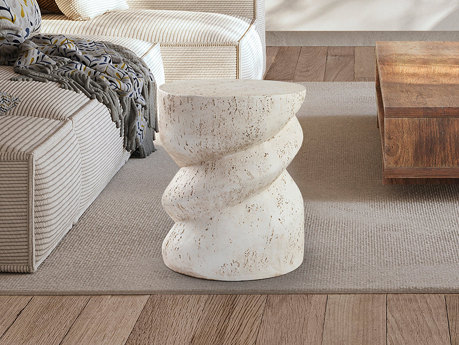 Mesa Auxiliar Salomon Blanca Mate - Schuller - 409230 - Vista 1