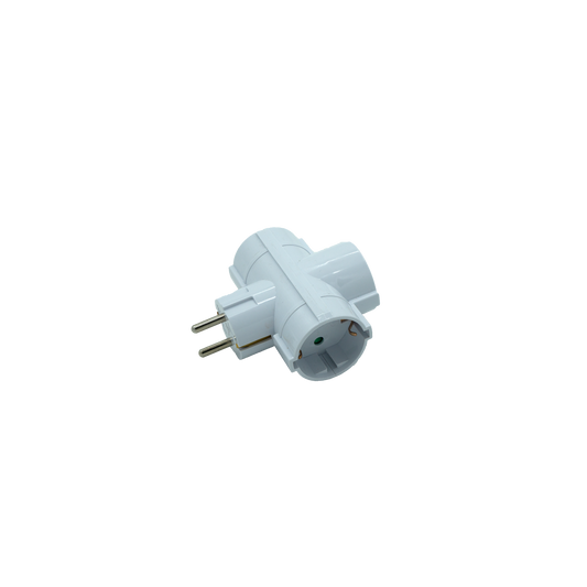 Ferretería y Material Eléctrico Adaptador Blanco – vista principal · Ref. 260204101