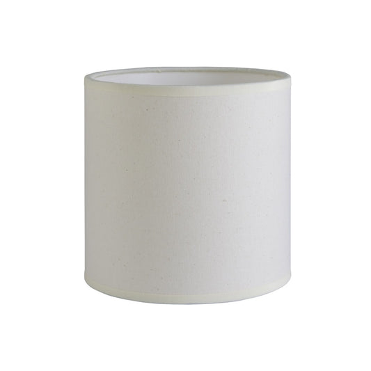 Pantalla cilíndrica 50 cm algodón crudo ALEMAR E-27 - Vista principal