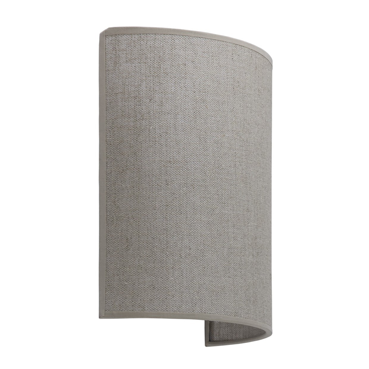 Aplique de pared 2 luces Tala rústico ALEMAR con pantallas de tela - Vista principal