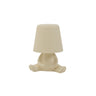 Lámpara sobremesa LED Lenox crema ALEMAR con batería recargable - Vista principal