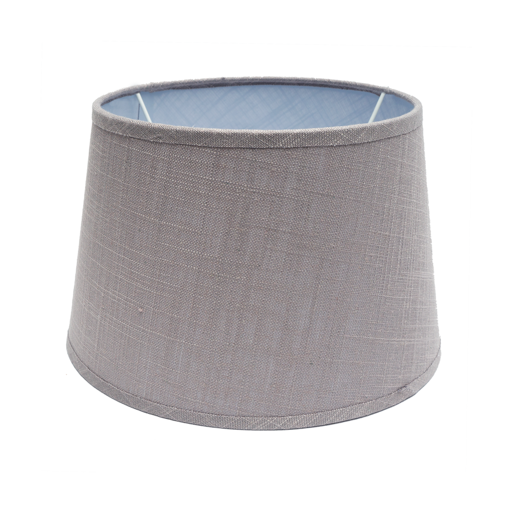 Pantalla Cónica Abierta Agueda 30 cm Gris Fabrilamp