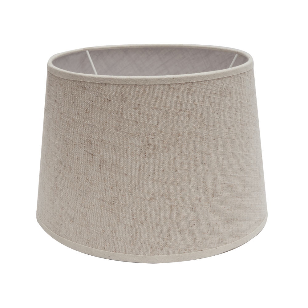 Agueda Pantalla Cónica Abierta Textil Beige Fabrilamp / Abrila