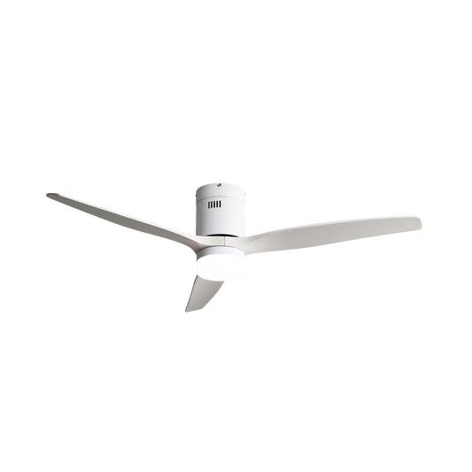 Ventilador de Techo con Luz LED Aguilón 132 cm Blanco Fabrilamp - vista principal | Fabrilamp / Abrila · Ref. 128291301