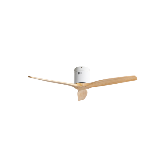 Ventilador de Techo Aguilón Blanco / Haya – vista principal · Ref. 128290368