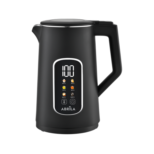 Hervidor de Agua Eléctrico Ajenjo 1,7 L 2200 W Negro Fabrilamp - vista principal | Fabrilamp / Abrila · Ref. 272112229