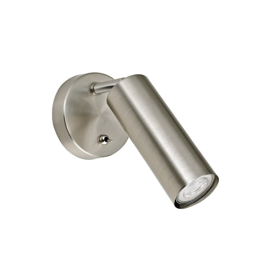Aplique moderno Antia Níquel Satinado – vista principal · Ref. 11163