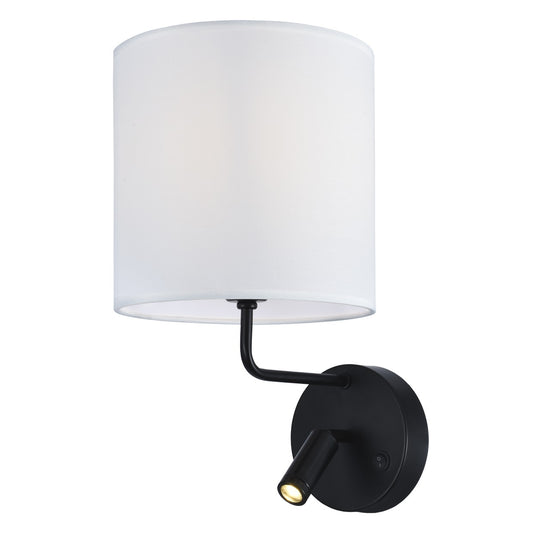 Aplique moderno Oregon NEGRO/BLANCO – vista principal · Ref. 11346