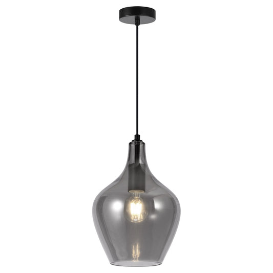 Colgante Moderno Aina Negro – vista principal · Ref. 11646