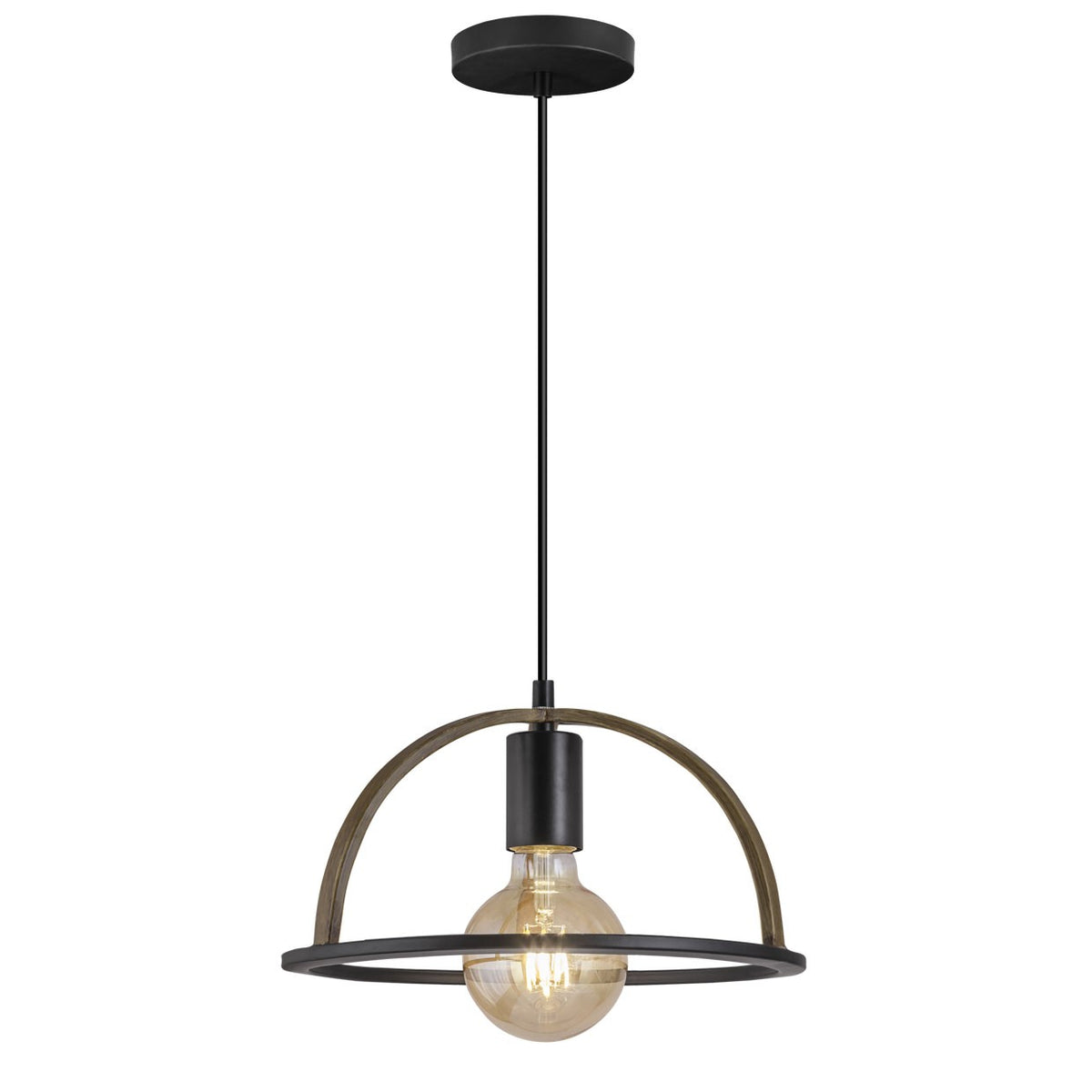 Colgante Moderno Balta NEGRO – vista principal · Ref. 10695