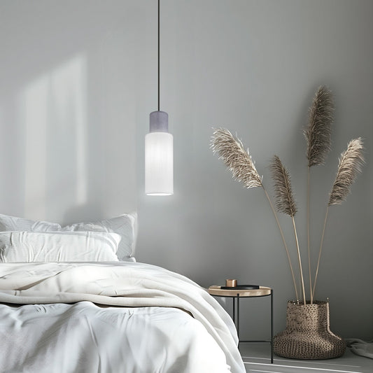 Pantalla Textil Kilian BLANCO/GRIS – vista 2 · Ref. 11773