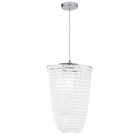 Colgante Moderno Nareia CROMO – vista principal · Ref. 10736