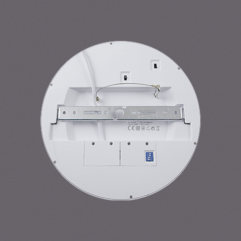 Plafón LED Empotrado Axel 23 cm 18W Blanco con Sensor AJP