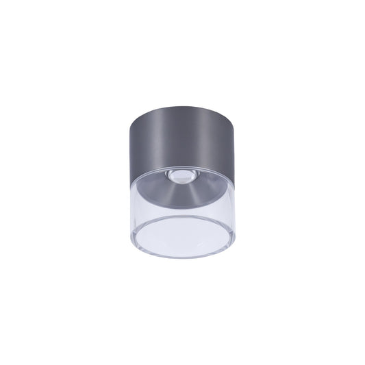 Plafón Moderno LED Ilai Titanio – vista principal · Ref. 11637