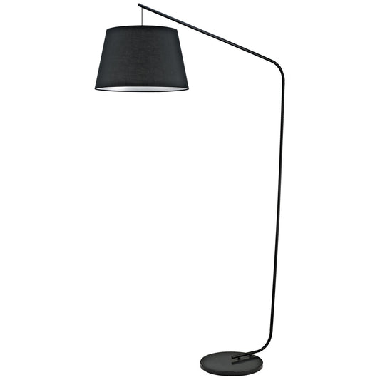 Pie Salón moderno Talbot Negro – vista principal · Ref. 11330