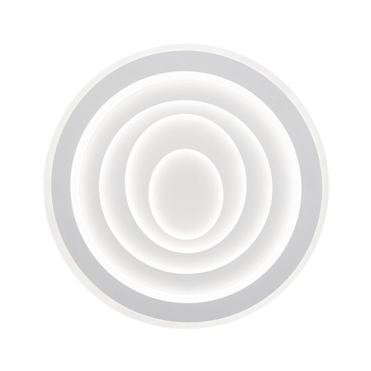 Plafón Moderno LED Castedu BLANCO – vista principal · Ref. 11505