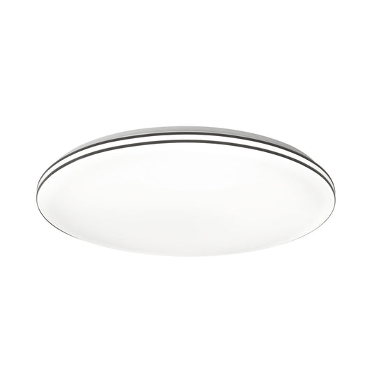 Plafón Moderno LED Indra 40 cm / Negro – vista principal · Ref. 11667