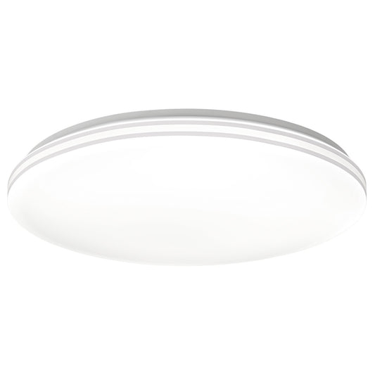 Plafón Moderno LED Indra 50 cm / Blanco – vista principal · Ref. 11669