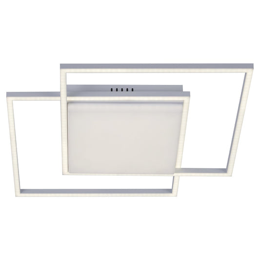 Plafón Moderno LED Tonga BLANCO – vista principal · Ref. 11466