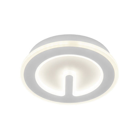 Plafón Moderno LED Sorrento BLANCO – vista principal · Ref. 11167