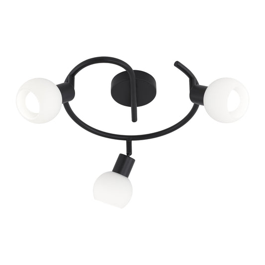 Foco Opal NEGRO – vista principal · Ref. 11120