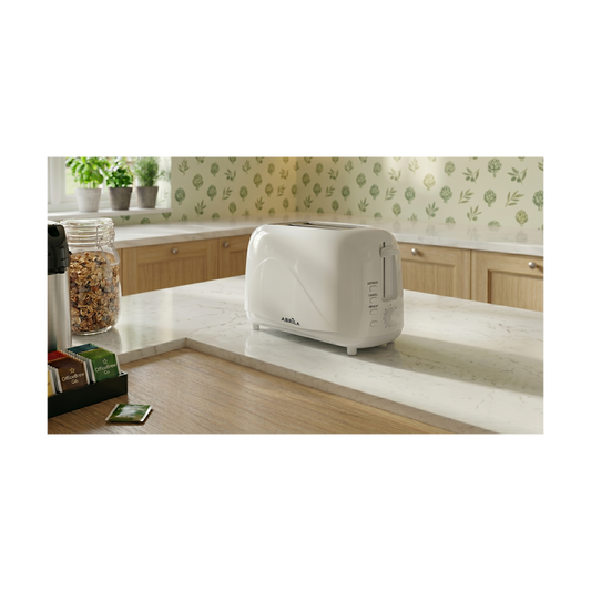 Tostador de Pan Alagon 1300 W Blanco 2 Ranuras Fabrilamp - vista principal | Fabrilamp / Abrila · Ref. 264911131