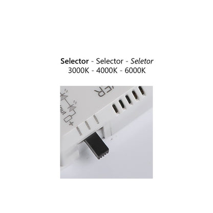 Plafón Moderno LED Palmer 40 cm / Blanco – vista 3 · Ref. 11894