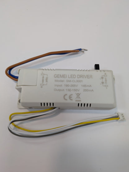 Plafón Moderno LED Santos Blanco – vista 2 · Ref. 11908