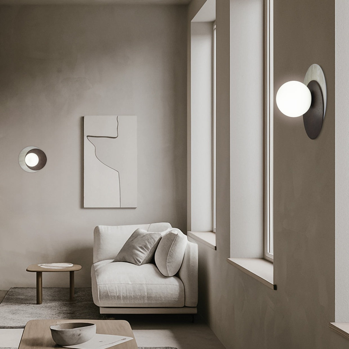 Aplique moderno Wanda – vista 2 · Ref. 12232