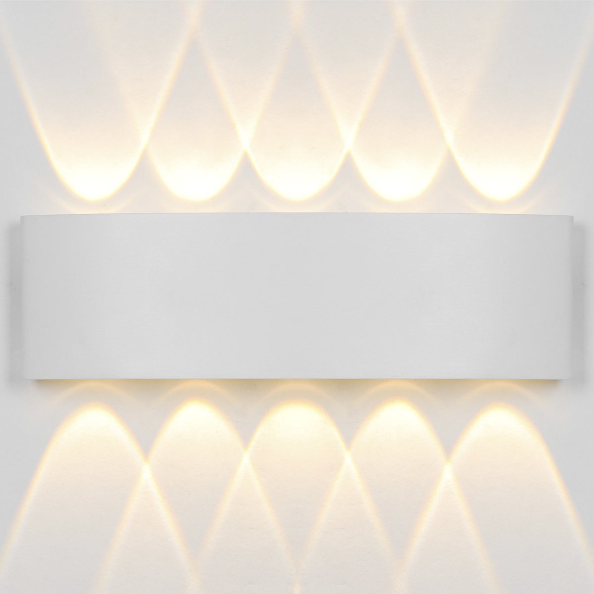 Aplique Moderno King Blanco – vista 2 · Ref. 12043