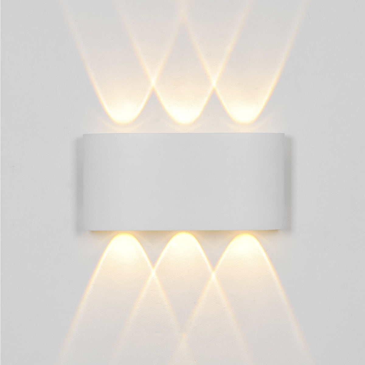 Aplique Moderno King Blanco – vista 2 · Ref. 12041