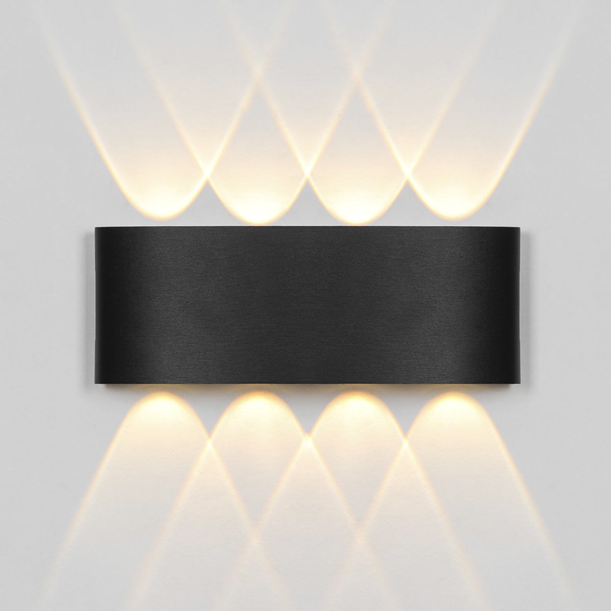 Aplique Moderno King Negro – vista 2 · Ref. 12045