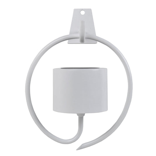 Aplique Solar Bolano Blanco – vista principal · Ref. 12009