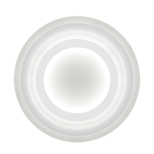 Plafón Moderno LED Galet Blanco – vista principal · Ref. 11502