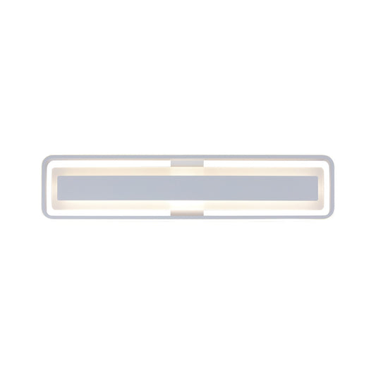 Plafón Moderno LED Volano Blanco – vista principal · Ref. 11982